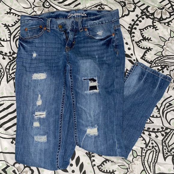 aeropostale kylie boyfriend jeans